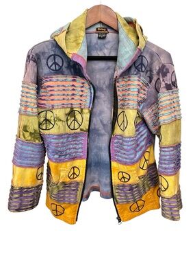 Rising International Hippie Jacket L